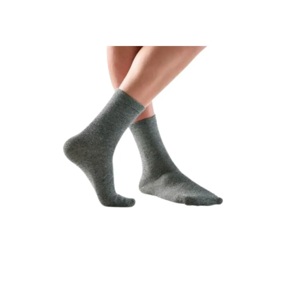 [300-00-04240] Diabeteskousen soft 5 klassiek + zilverg, zwart