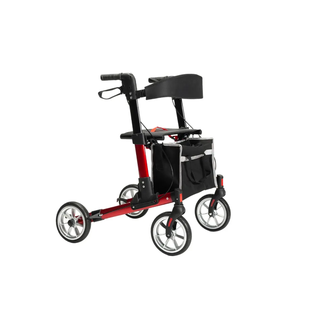 [300-00-08170] Loophulp 4 wielen, Quava, rood