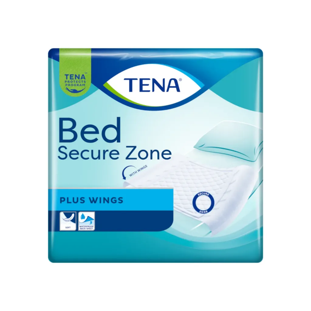 [300-00-08899] Tena Bed Plus onderleggers met flap 80x180 cm