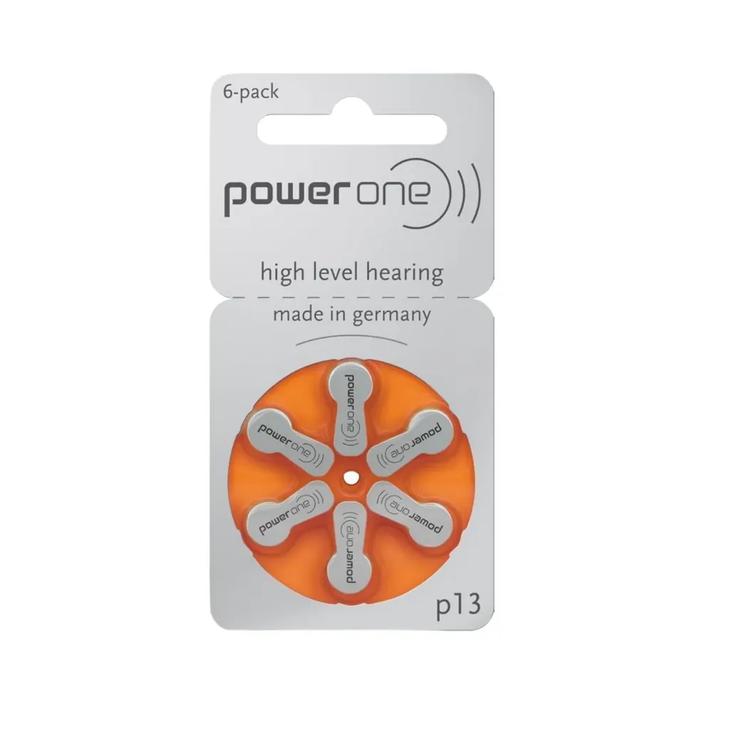 [300-00-13050] Batterij hoorapparaat P13, Power One
