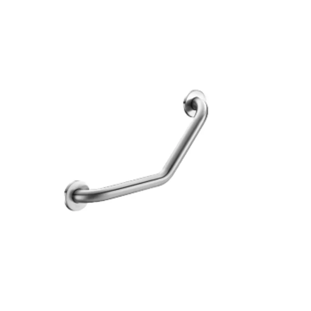 [300-00-20102] Handgreep RVS, gehoekt, 40x40 cm mat gepolijst